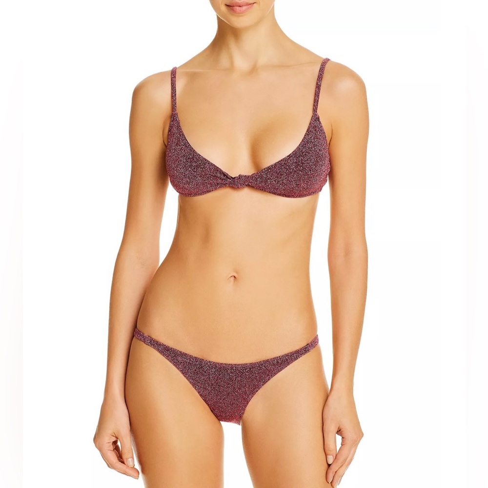 Caroline Constas Shimmer Bikini